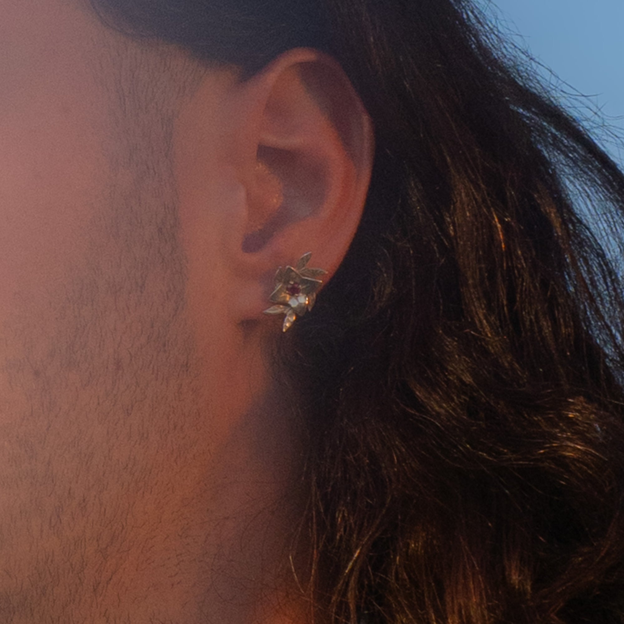 Boucles d’oreilles Macrophylla